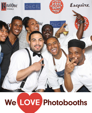 Esquire 2014 Food and Beverage Awards Photo Booth Image