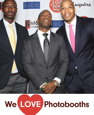 Esquire 2014 Food and Beverage Awards Photo Booth Image