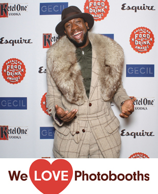 Esquire 2014 Food and Beverage Awards Photo Booth Image