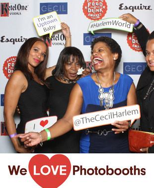 Esquire 2014 Food and Beverage Awards Photo Booth Image