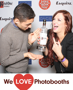 Esquire 2014 Food and Beverage Awards Photo Booth Image