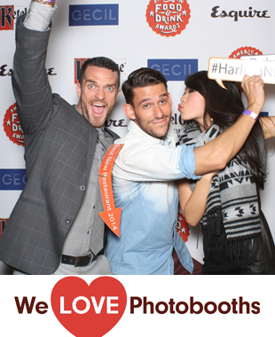 Esquire 2014 Food and Beverage Awards Photo Booth Image