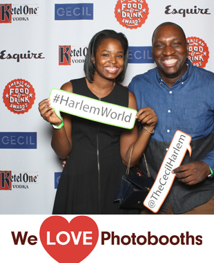 Esquire 2014 Food and Beverage Awards Photo Booth Image