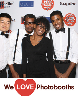 Esquire 2014 Food and Beverage Awards Photo Booth Image