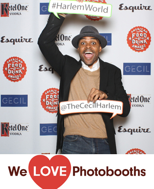 Esquire 2014 Food and Beverage Awards Photo Booth Image