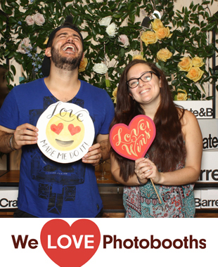 Crate and Barrel Photo Booth Image