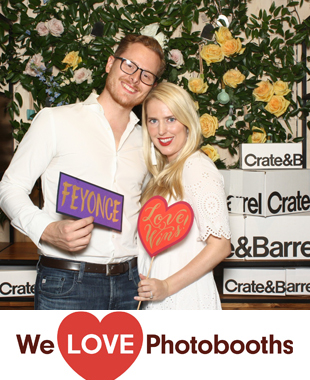 Crate and Barrel Photo Booth Image