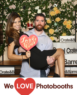 Crate and Barrel Photo Booth Image