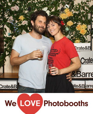 Crate and Barrel Photo Booth Image