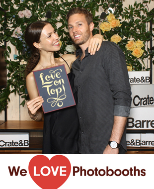 Crate and Barrel Photo Booth Image