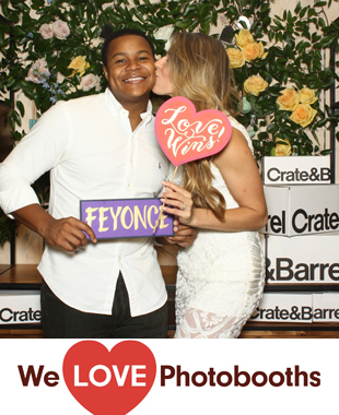 Crate and Barrel Photo Booth Image