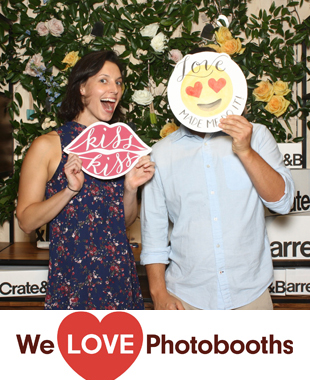 Crate and Barrel Photo Booth Image