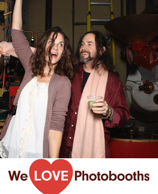Rojo's Roastery Photo Booth Image