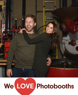Rojo's Roastery Photo Booth Image