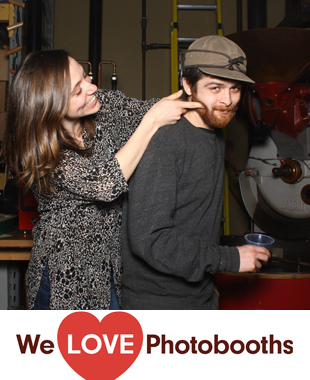 Rojo's Roastery Photo Booth Image