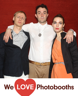 Golden Unicorn Photo Booth Image