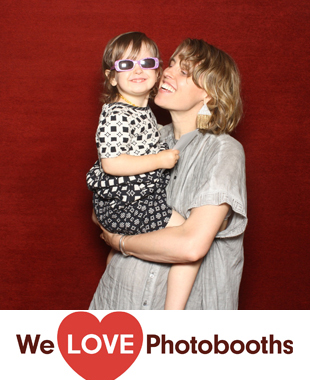 Golden Unicorn Photo Booth Image