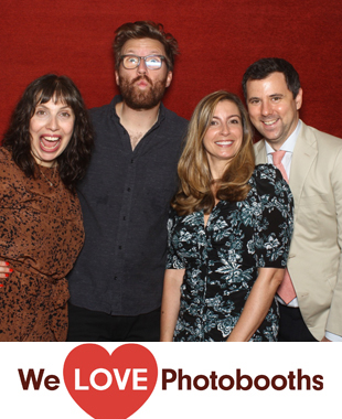 Golden Unicorn Photo Booth Image