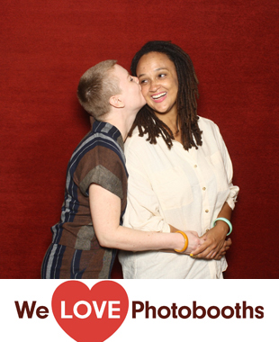Golden Unicorn Photo Booth Image