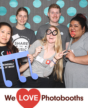 Bloomingdale School Of Music Photo Booth Image