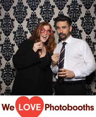 the Palm House at Brooklyn Botanic Garden Photo Booth Image