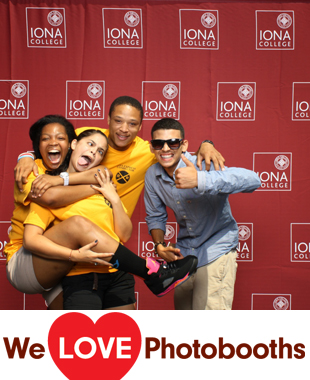 Iona College Photo Booth Image