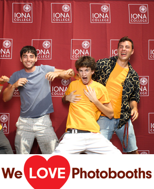 Iona College Photo Booth Image