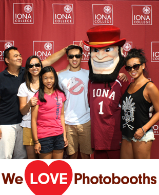 Iona College Photo Booth Image