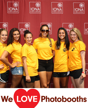 Iona College Photo Booth Image