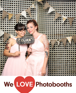 Private Residence -- outdoors under a tent Photo Booth Image