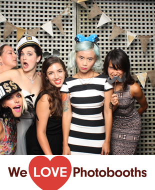 Private Residence -- outdoors under a tent Photo Booth Image