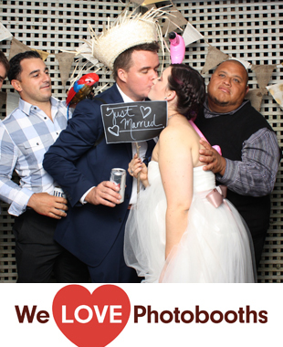 Private Residence -- outdoors under a tent Photo Booth Image
