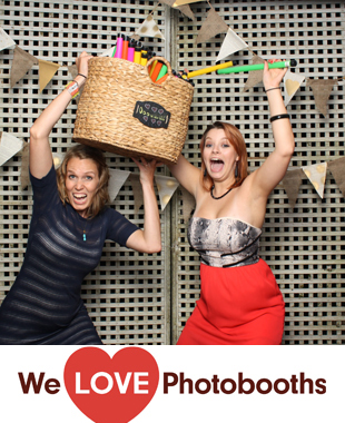 Private Residence -- outdoors under a tent Photo Booth Image