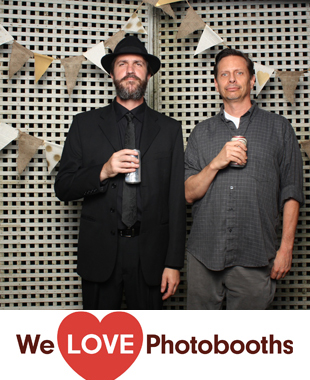 Private Residence -- outdoors under a tent Photo Booth Image